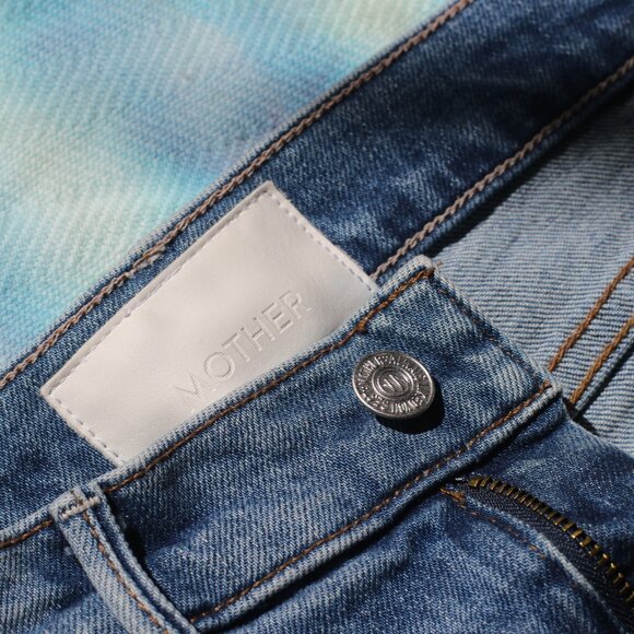 MOTHER Rascal Ankle Denim Pants - Size 25 - Picture 4 of 7